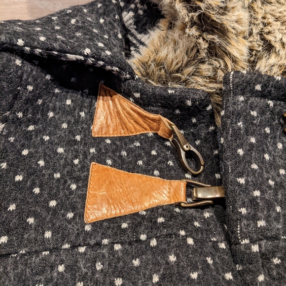 SOLD - Smythe Fair Isle Wool Coat - Picture 8 of 11